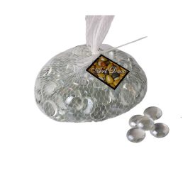 Dekor üveg kavics átlátszó 19mm 500gr.