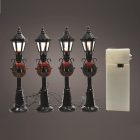 Kandelláber LED-es elemes M12cm 4db-os