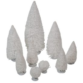 Mini fenyő fehér M4,5-22,5cm 9db-os