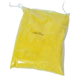 Dekor homok mikro SÁRGA 0,6-0,8 1kg