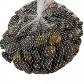 Dekor kavics magasfényű fekete 1-2cm 1kg