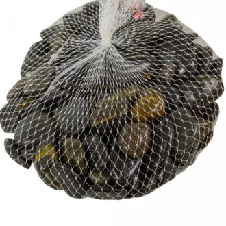 Dekor kavics magasfényű fekete 1-2cm 1kg