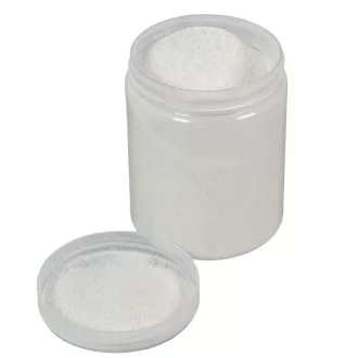 Dekor homok mikro FEHÉR 0,6-0,8 tégelyben 900gr
