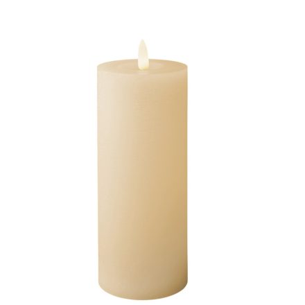 Gyertya LED-es krém D7cm M19cm