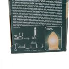 Gyertya füzér 30 LED-es meleg adapteres 11,6m