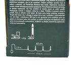 Gyertya fényfüzér 15 LED-es adapteres 5,6m