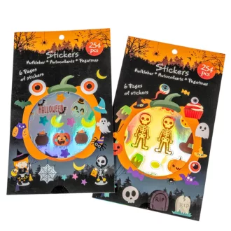Halloween matrica 254db-os 6lapon (14,5x24cm)
