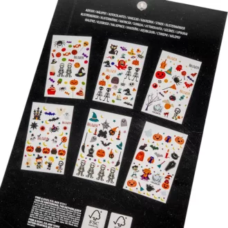 Halloween matrica 254db-os 6lapon (14,5x24cm)