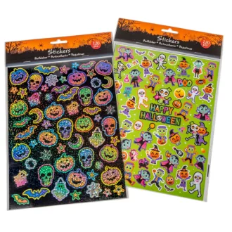 Halloween matrica szett 120db-os 2lapon  (19x25cm)