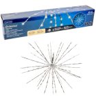 Sarkcsillag 60 LED-es elemes fehér időzítős meleg D45cm