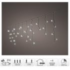 Jégcsap 490 LED-es programos adapteres 2000x50cm hideg