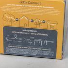 Jégcsap 250 LED-es adapteres hideg 7,35m