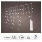 Jégcsap 192 LED-es elemes időzítős programos hideg 7m