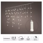 Jégcsap 192 LED-es elemes időzítős programos meleg 7m