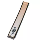 Kegyeleti szalag 4x100cm kereszt és rózsa mintával arany 5db/csom (db ár)