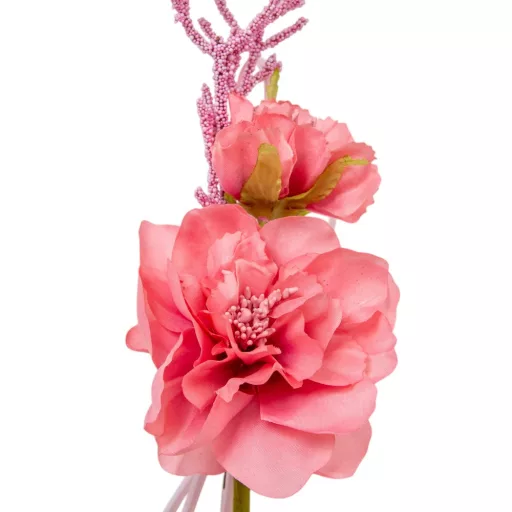 Kitűző virágos mix M27cm 24db/#