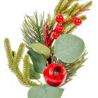 Piros bogyós, fenyős pick M34cm