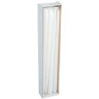 Matt szálas gyertya 400x22mm fehér 8db/doboz (db ár)