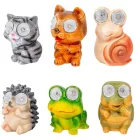 Kerti állat LED-es szolár poly M8cm