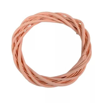 Vessző alap pasztel narancs 15cm