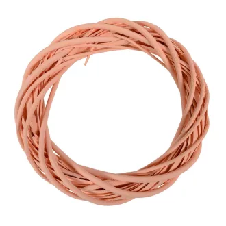 Vessző alap pasztel narancs 25cm