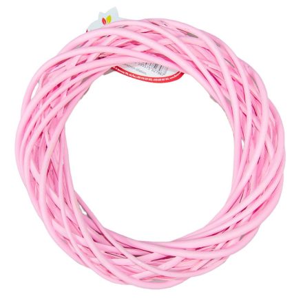 Vessző alap rózsaszín D20cm