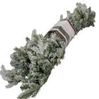 Fenyő girland havas 270x25cm