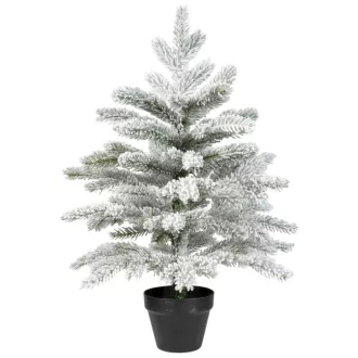 Fenyőfa havas cserépben Grandis M60cm 