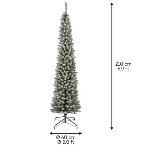Fenyőfa havas ceruza M210cm