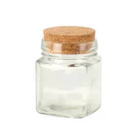 Üveg tartó parafa dugóval 160ml M9cm