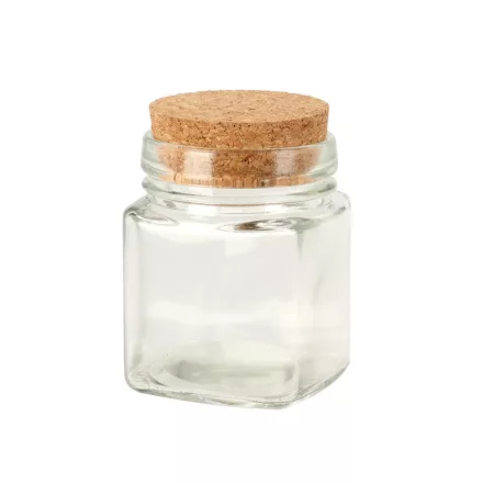 Üveg tartó parafa dugóval 160ml M9cm