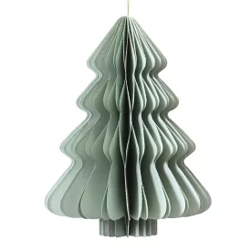 Papír fenyő origami menta M20cm