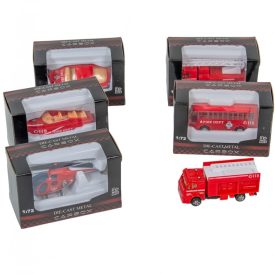 Tűzoltó járművek 8cm mix