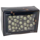 Üveggömb pick rozmaring matt 2cm 12db-os