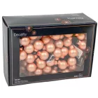 Üveggömb pick barack gyöngy matt 2cm 12db-os