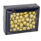 Üveggömb pick pisztácia matt 2,5cm 12db-os