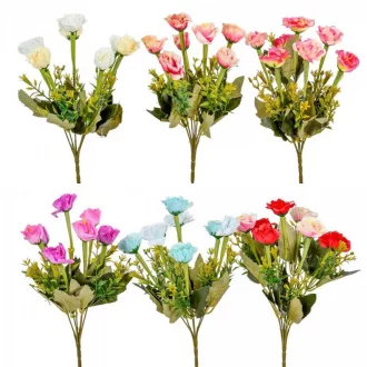 Zinnia csokor 7v. mix M31cm 24db/#