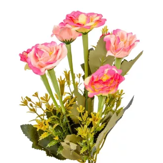 Zinnia csokor 7v. mix M31cm 24db/#