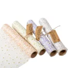 Virág mintás organza anyag  mix 28x300cm