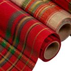 Kocskás mintás dekor anyag 28x250cm