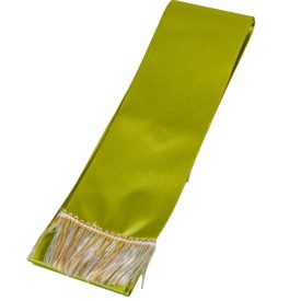 Koszorú szalag 7x200cm kekizöld-arany 2db/csom (db ár)