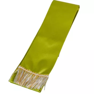 Koszorú szalag 7x200cm kekizöld-arany 2db/csom (db ár)