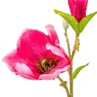 Magnólia ág sötétrózsaszín M36cm 12db/#