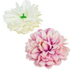 Dália virágfej D10cm 12db/szín/csom
