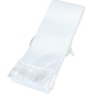 Koszorú szalag 9x200cm fehér-fehér 10db/csom (db ár)