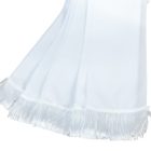 Koszorú szalag 9x200cm fehér-fehér 10db/csom (db ár)