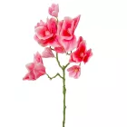 Magnólia ág gumi rózsaszín M57cm 24db/#