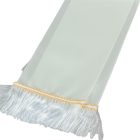 Koszorú szalag 9x200cm ekrü-fehér 2db/csom (db ár)