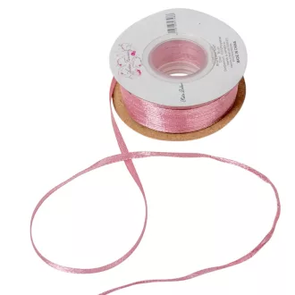 Szatén szalag két oldalas Blush 3mmx50m