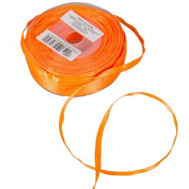 Szatén szalag két oldalas  Orange 3mmx50m